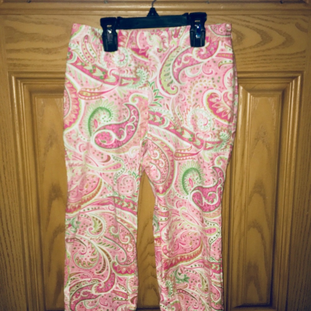 ⚜️ Eland Capris side zipper & adj waist